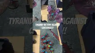 Tyranids into Custodes! #tyranids #warhammer40k #adeptuscustodes #warhammercommunity