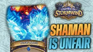 This is ACTUALLY UNFAIR!!! - Quest Shaman - Hearthstone (2021)