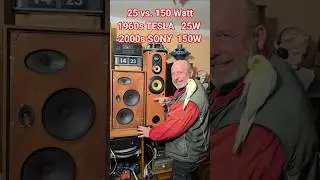 Sony 2000s vs. TESLA 60s: Speaker Sound Battle!