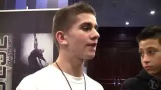Madison & Mikey of ICONic Boyz @ The Pulse on Tour NYC | Rhythm Addict TV