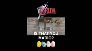 Ocarina of Time Mario Easter Egg #nintendo #video #videogames #switch #zelda #guide #ocarinaoftime