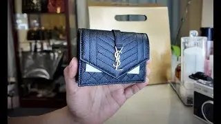 YSL Envelope Flap Card Case Review, What Fits & Comparison