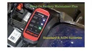 Properly Maintain AGM batteries-Snap On Battery Maintainer PLUS and a look at TDM new hoodie!