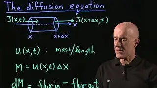 Diffusion equation | Lecture 52 | Differential Equations for Engineers