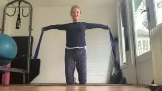 Focused Pilates Zoom Class with Band 37 mins