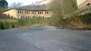 abandoned old tonypandy hospital Llwynypia