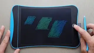 Learn drawing with one touch erase button drawing pad for toddlers