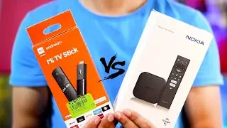 Mi TV Stick vs Nokia Media Streamer Device Full Comparison in Hindi