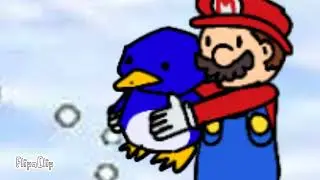 [Super Mario Fan-Animation] Mario Vs. Little Penguin