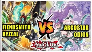 ARGOSTAR ODION VS FIENDSMITH RYZEAL MATCH! Yu-Gi-Oh!
