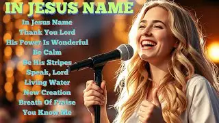 In Jesus Name✝️Lyrics✝️Experiencing God's Presence Through Every Note ✝️#injesusname #lyrics #god