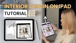 iPad for quick interior design