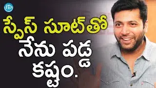 Problems That I Had Faced While Wearing Space Suit - Jayam Ravi || #TikTikTik || Talking Movies