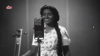 LATA MANGESHKAR 1953 FILM JHANJHAR - MUSIC C RAMCHANDRA  PICTURISED ON  SANDHYA 