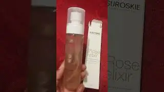 Suroskie rose elixir #review| non sponsored|#rosewater #skin #best #shorts @suroskiebeauty4189