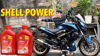 15W-50 SHELL OIL FOR DOMINAR 400
