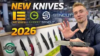 Новые ножи от WE и CIVIVI на выставке Shot Show 2026.