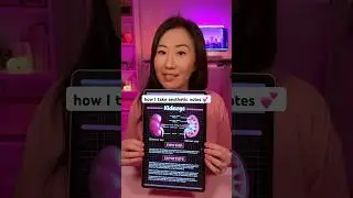 how I take aesthetic digital notes 💗✏️ | samsung galaxy tab | penly app