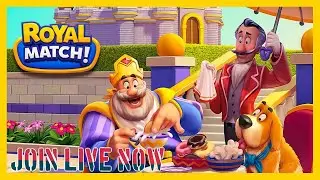 ROYAL MATCH GAMEPLAY WALKTHROUGH LIVE #royalmatch #royalmatchgameplay #game #gameplay #games 💥💥💥