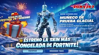 ESTRENO LA SKIN M&Aacute;S CONGELADA DE FORTNITE ❄️ 🧊🔥