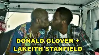 Gay Kiss: Donald Glover (Childish Gambino) + Lakeith Stanfield [Atlanta]