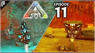ARK LAVA CAVE & EPIC ASCENDANT ARK WEAPONS! | Let's Play ARK: Survival Evolved [The Island]