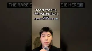 TOP 3 STOCKS FOR WEDNESDAY 1/07/26 STOCK WATCHLIST #daytrading #howtotrade #investing #stockstowatch