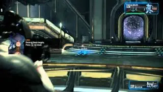 Warframe - Warframe The Chamber: Lotus Tutorial: Tenno Fighting System Shooting, Melee, Affinity
