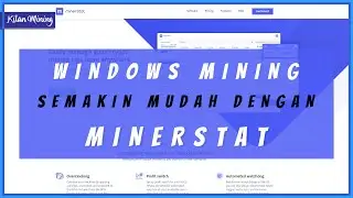 Mudah Mining Di Windows Dengan Minerstat