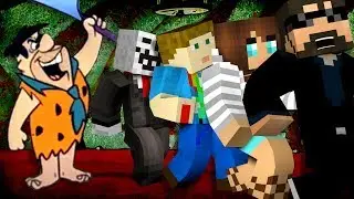 FRED FLINTSONE is going to JAIL! *Flintstones* Murder Run! in Minecraft!