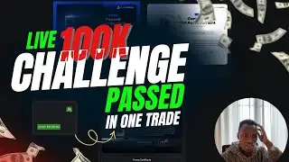 How I Passed a $100K Prop Firm Account in One Trade | Live Execution  | Samudeen Halid 