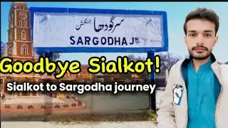 ​Goodbye Sialkot! 👋 | indrive Car Journey back to Sargodha City ✨