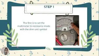 HOW TO MEASURE RESISTOR VALUE WITH MULTIMETER
