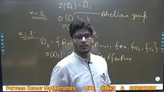 Group Theory || Lecture - 54 || How to Find the Center of Dihedral Group Dn || By Dr Parveen Kumar