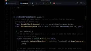 5-2  Creating User Instance from DocumentSnapshot in Firestore