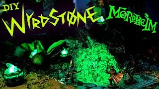 GLOWING WYRDSTONE Objective markers for Mordheim: EASY Build - HUGE Impact DIY Tutorial