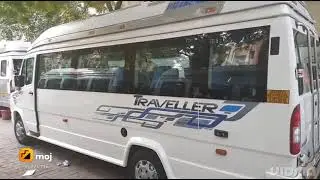 12 seater tempo travel 2/1 shet comfortable push back seat please any requirement text me 8447009287