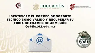 Marcar el correo electrónico soporte_tecnico@cbtis162.edu.mx como válido