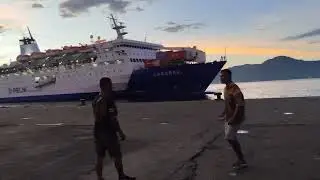 Detik-Detik Km Labobar tiba dr Pelabuhan Banda Neira , Port Of Ambon #yossudarso @keybandastory 