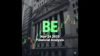 Bloom Energy Powering AI Financial Dossier BE $BE #BE #finance #stockmarket #investing