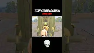 Titan serum location 😨 #pubg #bgmi #shorts @iamvenom23