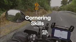 Cornering Skills! A guide to tackling unfamiliar corners through Russell Road. New Zealand