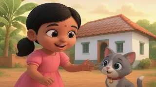 பூனைக்குட்டி🐾 கூட வராதே பாடல் 🐈 | Tamil Kids Song | Cute Cat Song | 3D Animation | Nursery Rhymes