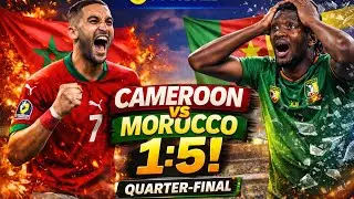Morocco 5-1 Cameroon / Quarter-Final Afcon eFootball 26