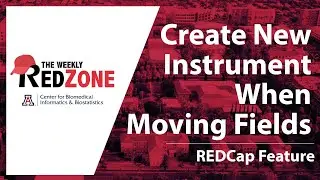 REDZone - Create New Instrument When Moving Fields
