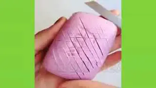 La extra&ntilde;a adicci&oacute;n de cortar jab&oacute;n v&iacute;deo ASMR -SUSCRIBETE ya
