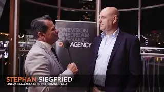 Claudio Encina with Stephan Siegfried, One Agency Redcliffe-Northlakes