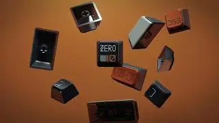 Keytok KOL Zero Division Dye-Sub PBT Keycaps 142pcs / Set