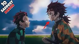 Top 10 Saddest Deaths In Demon Slayer || (HINDI)