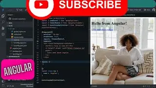Angular: main standalone component introduction template (explained)